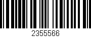Código de barras (EAN, GTIN, SKU, ISBN): '2355566'