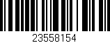 Código de barras (EAN, GTIN, SKU, ISBN): '23558154'