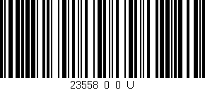 Código de barras (EAN, GTIN, SKU, ISBN): '23558_0_0_U'