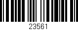 Código de barras (EAN, GTIN, SKU, ISBN): '23561'