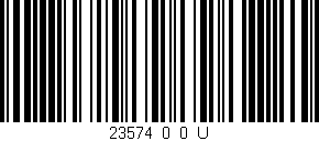 Código de barras (EAN, GTIN, SKU, ISBN): '23574_0_0_U'