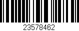 Código de barras (EAN, GTIN, SKU, ISBN): '23578462'