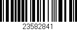 Código de barras (EAN, GTIN, SKU, ISBN): '23582841'