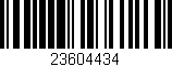 Código de barras (EAN, GTIN, SKU, ISBN): '23604434'