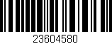 Código de barras (EAN, GTIN, SKU, ISBN): '23604580'