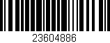 Código de barras (EAN, GTIN, SKU, ISBN): '23604886'