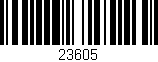 Código de barras (EAN, GTIN, SKU, ISBN): '23605'