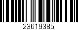 Código de barras (EAN, GTIN, SKU, ISBN): '23619385'