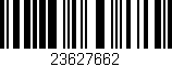 Código de barras (EAN, GTIN, SKU, ISBN): '23627662'