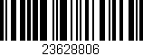 Código de barras (EAN, GTIN, SKU, ISBN): '23628806'