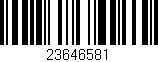 Código de barras (EAN, GTIN, SKU, ISBN): '23646581'
