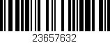 Código de barras (EAN, GTIN, SKU, ISBN): '23657632'