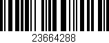 Código de barras (EAN, GTIN, SKU, ISBN): '23664288'