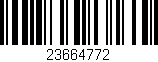 Código de barras (EAN, GTIN, SKU, ISBN): '23664772'