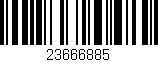 Código de barras (EAN, GTIN, SKU, ISBN): '23666885'