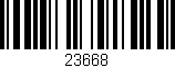 Código de barras (EAN, GTIN, SKU, ISBN): '23668'