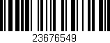 Código de barras (EAN, GTIN, SKU, ISBN): '23676549'