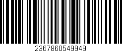 Código de barras (EAN, GTIN, SKU, ISBN): '2367860549949'