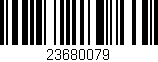 Código de barras (EAN, GTIN, SKU, ISBN): '23680079'