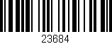 Código de barras (EAN, GTIN, SKU, ISBN): '23684'