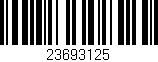 Código de barras (EAN, GTIN, SKU, ISBN): '23693125'