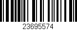 Código de barras (EAN, GTIN, SKU, ISBN): '23695574'