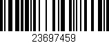 Código de barras (EAN, GTIN, SKU, ISBN): '23697459'