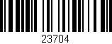 Código de barras (EAN, GTIN, SKU, ISBN): '23704'