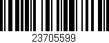 Código de barras (EAN, GTIN, SKU, ISBN): '23705599'
