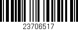 Código de barras (EAN, GTIN, SKU, ISBN): '23706517'