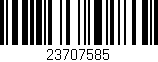 Código de barras (EAN, GTIN, SKU, ISBN): '23707585'