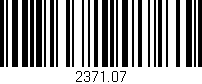 Código de barras (EAN, GTIN, SKU, ISBN): '2371.07'