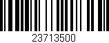 Código de barras (EAN, GTIN, SKU, ISBN): '23713500'