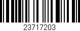 Código de barras (EAN, GTIN, SKU, ISBN): '23717203'