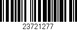 Código de barras (EAN, GTIN, SKU, ISBN): '23721277'