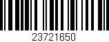 Código de barras (EAN, GTIN, SKU, ISBN): '23721650'