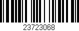 Código de barras (EAN, GTIN, SKU, ISBN): '23723068'