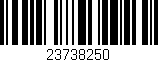 Código de barras (EAN, GTIN, SKU, ISBN): '23738250'