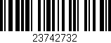 Código de barras (EAN, GTIN, SKU, ISBN): '23742732'