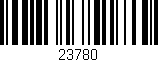Código de barras (EAN, GTIN, SKU, ISBN): '23780'