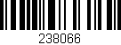 Código de barras (EAN, GTIN, SKU, ISBN): '238066'