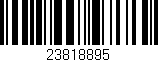 Código de barras (EAN, GTIN, SKU, ISBN): '23818895'