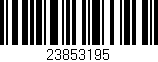 Código de barras (EAN, GTIN, SKU, ISBN): '23853195'