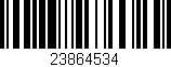 Código de barras (EAN, GTIN, SKU, ISBN): '23864534'