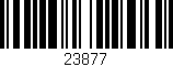 Código de barras (EAN, GTIN, SKU, ISBN): '23877'
