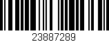 Código de barras (EAN, GTIN, SKU, ISBN): '23887289'