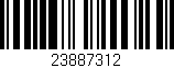 Código de barras (EAN, GTIN, SKU, ISBN): '23887312'