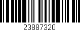 Código de barras (EAN, GTIN, SKU, ISBN): '23887320'