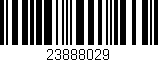 Código de barras (EAN, GTIN, SKU, ISBN): '23888029'