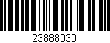 Código de barras (EAN, GTIN, SKU, ISBN): '23888030'